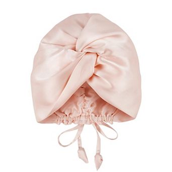 Adjustable Silk Sleep Cap Protects Hair at Night, Prevents Frizz and Tangling