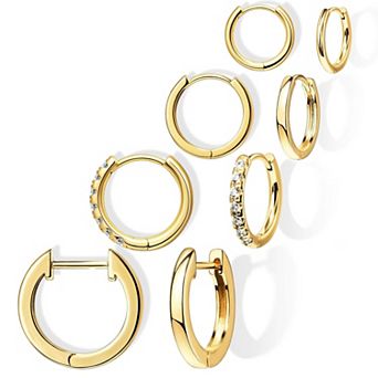 Mini Hoop Earrings Set