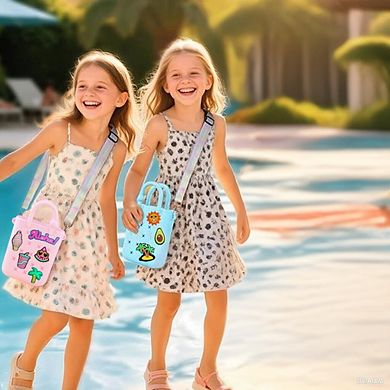 Silicone Tote Bag Beach Adjustable Strap Decorations