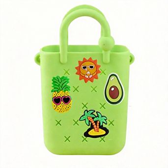 Silicone Tote Bag Beach Adjustable Strap Decorations