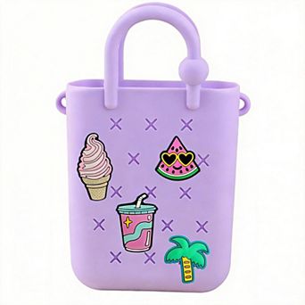 Silicone Tote Bag Beach Adjustable Strap Decorations