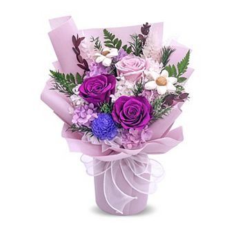Preserved Rose Bouquet Gift Box