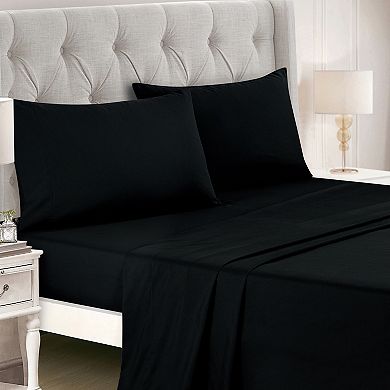 Floral Red and Black Comforter Set with Sheets