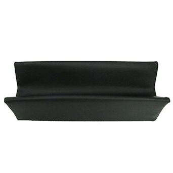Invacare Wheelchair Armpad Trough 13.5" x 4" Upholstered Armrest Pad Replacement - Black