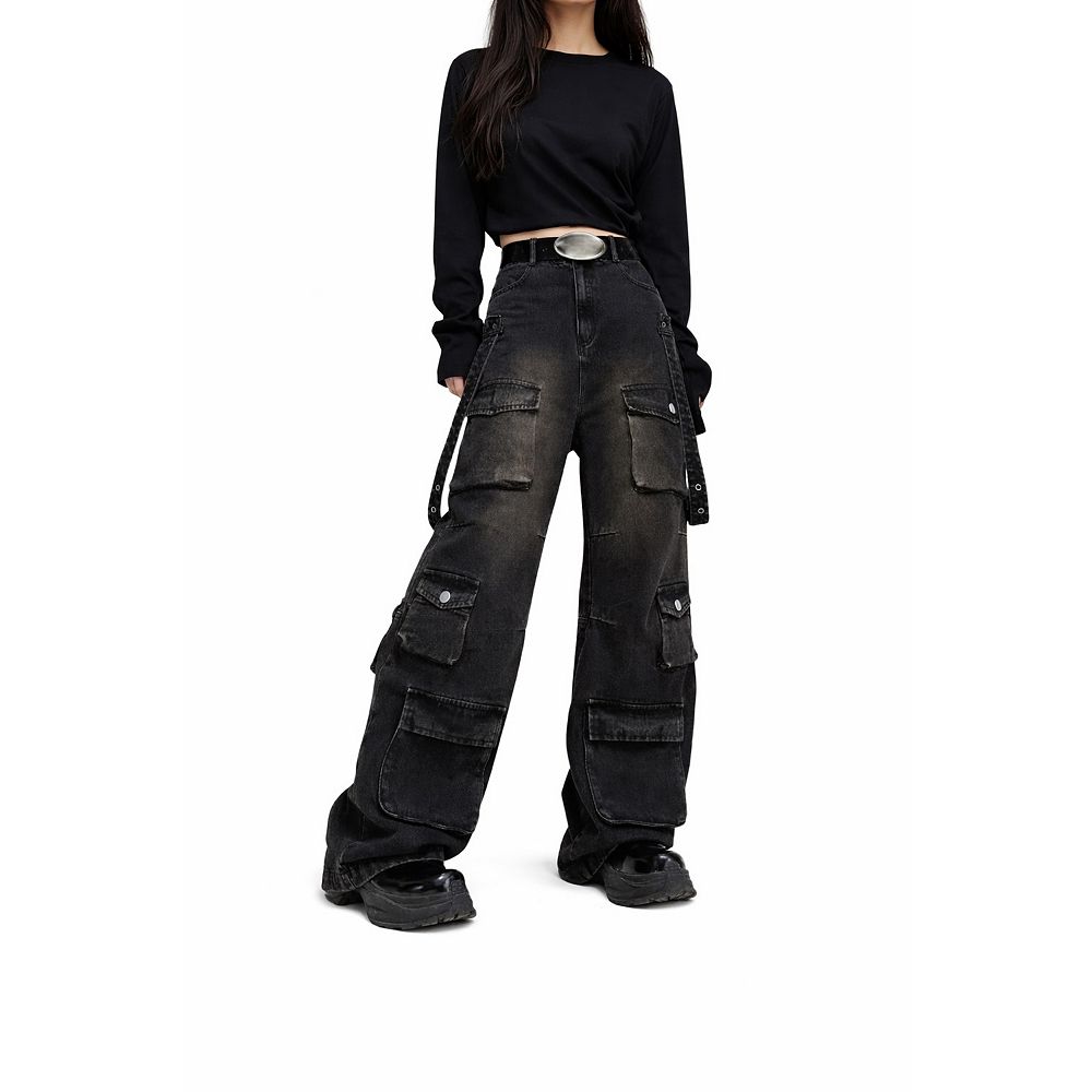 Women Everyday Wide Leg Jeans