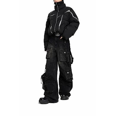 Women Everyday Baggy Cargo Jeans