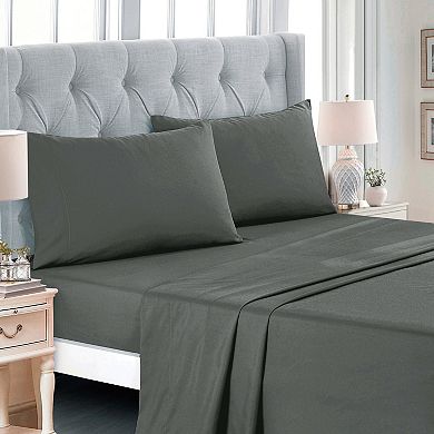 Grey and Sage Green Comforter Set with Sheets