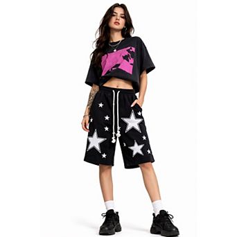 Women Comfortable Wide Leg Shorts