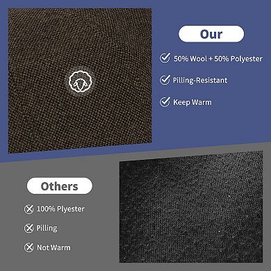 Men's Tweed Newsboy Cap Adjustable Winter Flat Hat