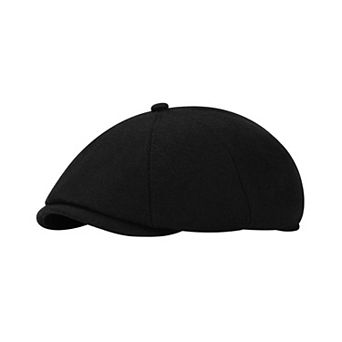 Men's Tweed Newsboy Cap Adjustable Winter Flat Hat