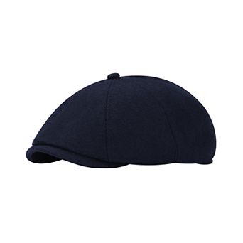 Men's Tweed Newsboy Cap Adjustable Winter Flat Hat