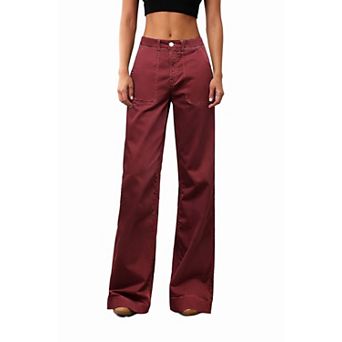 Women Classic Wide Leg Jeans