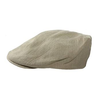 Irish Linen Newsboy Cap Slim Fit Flat Hat Men's Style Irish Size M