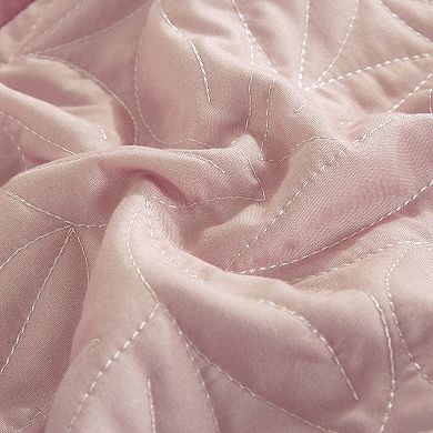Pink Floral Comforter Set