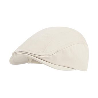 Men's Cotton Newsboy Flat Cap Size M