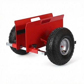 600 lbs Capacity,Panel Dolly Cart,Slab and Drywall Mover with 10" Inflatable Rubber Tires