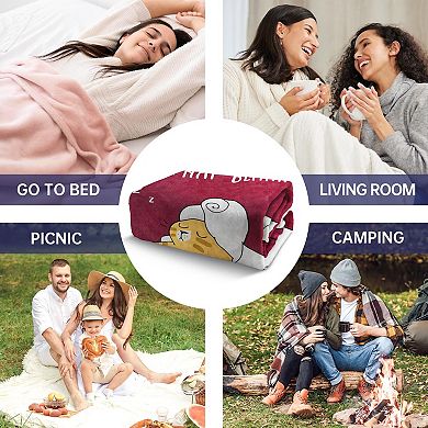 60'' x 50'' Fluffy Blanket Mother's Day Gifts from Daughter Son