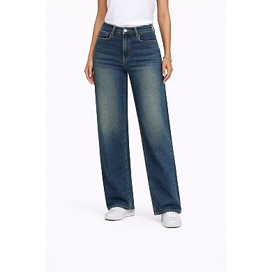 Women Comfortable Straight Jeans
