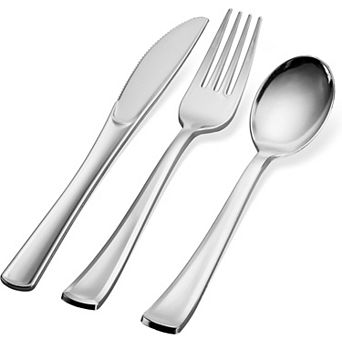 Elegant Disposable Cutlery Set 160 pc for All Occasions