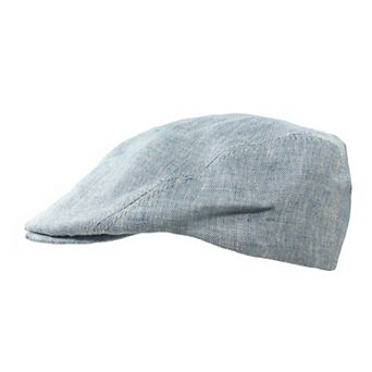 Irish Linen Newsboy Flat Cap Men's Lightweight Hat XL