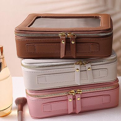 Toiletry Bag Waterproof Organizer Travel Handle Large Opening