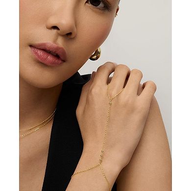 Hand Chain Bracelet with Ring