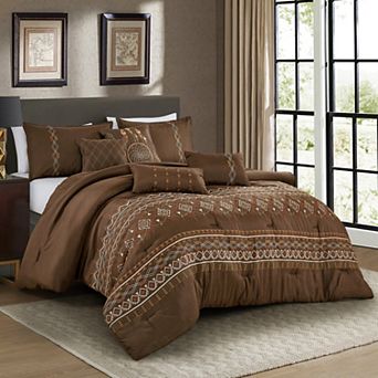 Southwestern Brown Comforter Set