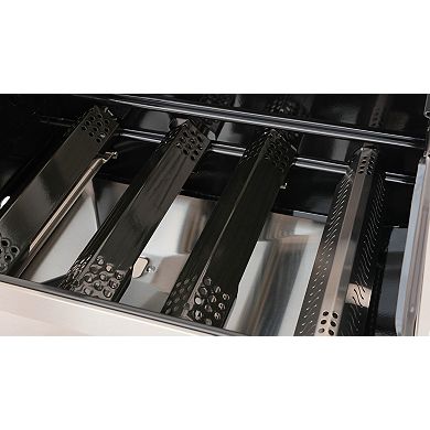 Mesa 410MBZ Propane Gas Grill with Broil-Zone and Glass Clearview