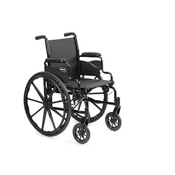 Invacare 9000 SL Lightweight Wheelchair 18 Inch Wide Seat with Full Length Arms for Adults
