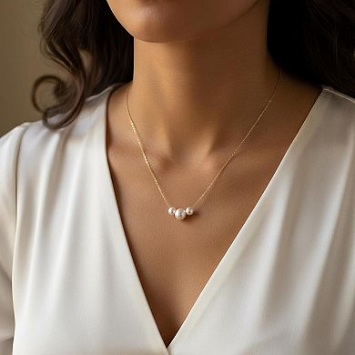 Daisy Style Pearl Necklace