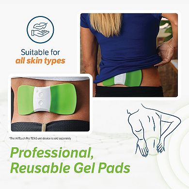 WiTouch Pro TENS Unit Replacement Gel Pads for WiTouch Pro