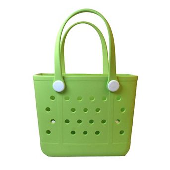 Small Beach Tote Bag Portable Mini Rubber Waterproof Sports