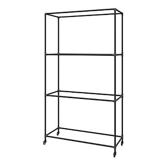 Power Systems Stability Ball Rack Metal Freestanding Rack Holds Up to 8 Balls