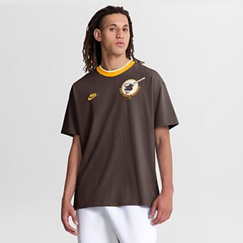 Men's Nike Brown San Diego Padres Cooperstown Collection Ringer T-Shirt