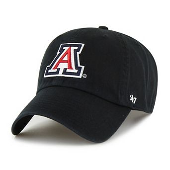 Youth '47 Black Arizona Wildcats Clean Up Adjustable Hat