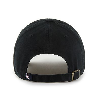 Youth '47 Black Arizona Wildcats Clean Up Adjustable Hat