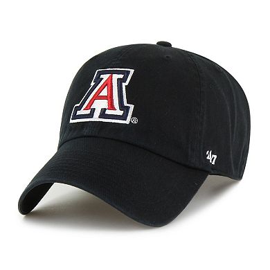 Youth '47 Black Arizona Wildcats Clean Up Adjustable Hat