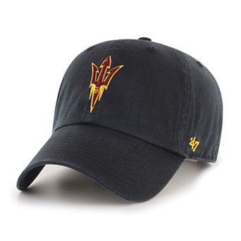 Youth '47 Black Arizona State Sun Devils Clean Up Adjustable Hat
