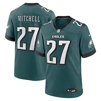 Men's Nike Quinyon Mitchell Midnight Green Philadelphia Eagles Team Game Jersey