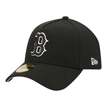 Men's New Era Black Boston Red Sox A-Frame 59FORTY Fitted Hat