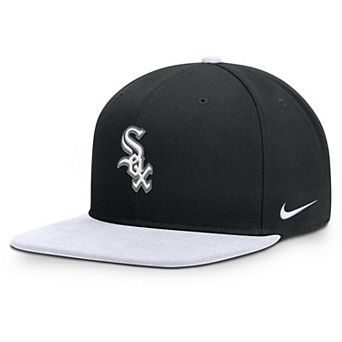 Men's Nike Black/White Chicago White Sox Primetime Pro Dri-FIT Snapback Hat