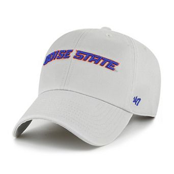 Men's '47 Gray Boise State Broncos Clean Up Adjustable Hat