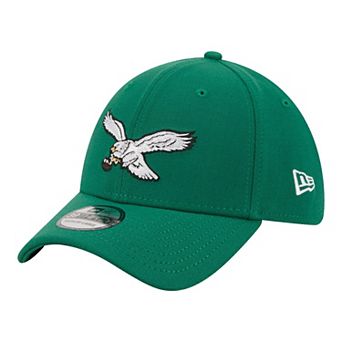 Men's New Era Kelly Green Philadelphia Eagles Core Team 39THIRTY Flex Hat