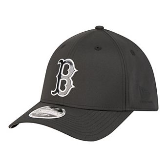 Men's New Era Black Boston Red Sox Metallic 39THIRTY M-Crown Flex Hat
