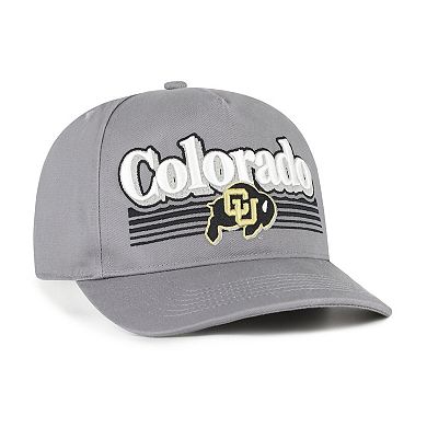 Men's '47 Gray Colorado Buffaloes Script Fade Hitch Adjustable Hat