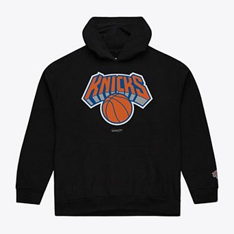 Men's Mitchell & Ness Black New York Knicks Fleece Hoodie