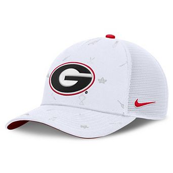 Unisex Nike White Georgia Bulldogs Country Club Golfin' Rise Trucker Adjustable Hat