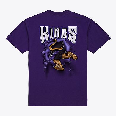 Men's Mitchell & Ness Purple Sacramento Kings Breakthrough T-Shirt