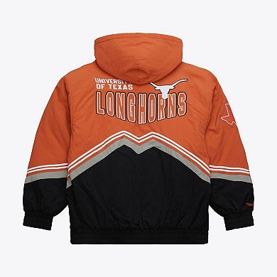 Texas Longhorns Orange Throwback Full-Zip Windbreaker Jacket