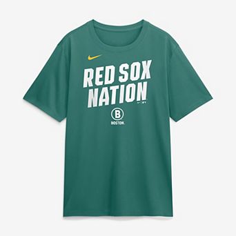 Men's Nike Green Boston Red Sox 2026 City Connect Team Phrase Script Dri-FIT T-Shirt